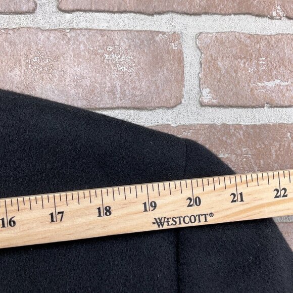 Evan Picone Blazer Men 44R Black Camel Hair 2 Button Classic Career Jacket - Picture 7 of 14